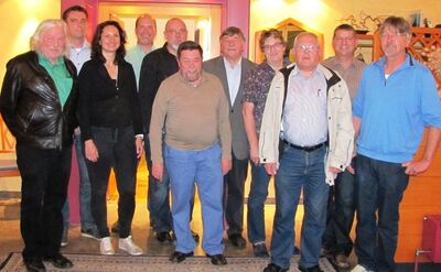 Am 10.10.2014 gewählter Vorstand des Gemeindeverbandes (es fehlt Gunther Jung)