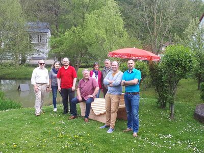 Da war Corona noch kein Thema - Maifeier in Gonbach im vergangenen Jahr